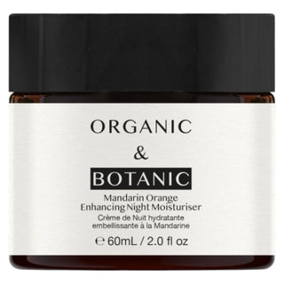 Crema idratante biologica e botanica al mandarino per la notte per il viso 60 ml