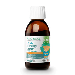 Organika Kids Liquid Zinc con Vitamin C per bambini 100 ml