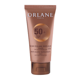Orlane Sun Anti-Aging, Anti-Age, Crema Solare, Per il Viso, SPF 50, 50 ml