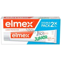 Elmex Junior Toothpaste 2 x 75 ml