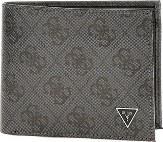 Guess portafoglio in pelle da uomo SMVELELEA20-BLA