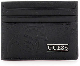 Guess Men's Leather ID Card Holder 