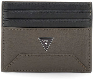 Guess Porta Carte Di Credito In Pelle marrone