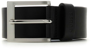 Guess da uomo leather belt BM7886P6240-BLA - Belt length: 90 cm