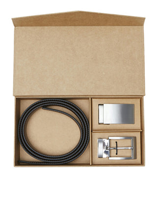 Jack&Jones Coffret Cadeau Ceinture Jacjeff - Longueur de la ceinture : 90 Cm 