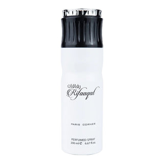 Paris corner Rifaaqat , Deodorante Spray, Unisex, 200 ml