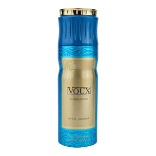 Paris corner Voux Turquoise , Deodorante Spray, Unisex, 200 ml