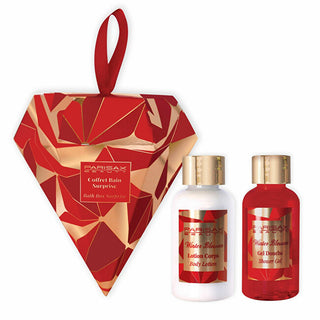 Parisax Diamond-Shaped Gift Box For The Magnolia Tree (Bath Box Surprise) 2 Pieces 