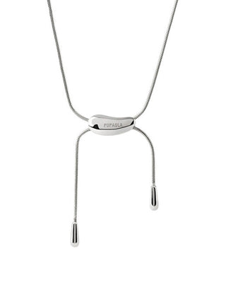 Pdpaola Fashionable silver Rodeo Slider Collana CO02-B23-U