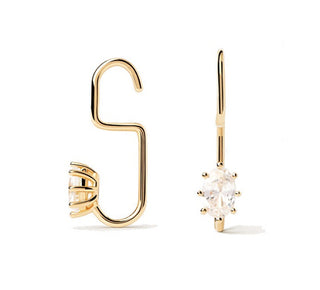 Pdpaola Boucles d’oreilles piercing originales Lila Essentials Pg01-042-U (1 Pièces) 