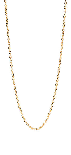 Pdpaola Cadena de plata chapada en oro para colgantes Charms Anker Co01-439-U 