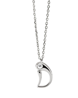 Pdpaola Silver Collana letter "D" Initial CO02-B77-U (chain, Ciondolo)