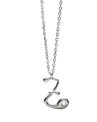 Pdpaola Silver Collana letter "Z" Initial CO02-B99-U (chain, Ciondolo)