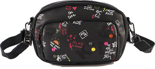 Pepe moll borsa a tracolla da donna Shirley 261232 Black