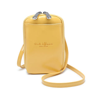 Pepe moll borsa a tracolla da donna Paulina 261442 Yellow