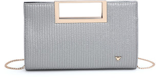 Pepe moll Women's clutch bag Eva 261422 Pewter