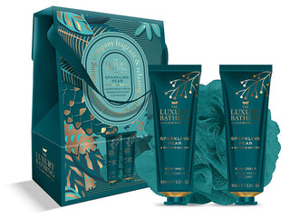 The Luxury Bathing Company Set Regalo Per La Cura Del Corpo In Una Scatola Regalo Pear & Nectarine Blossom 3 Pezzi