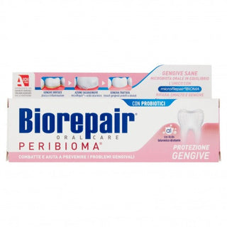 Biorepair Peribioma Dentifricio Protezione Gengive 60ml