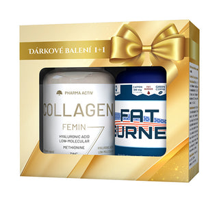 Pharma Activ Collagen Femin 90 Capsules + Brûle-graisses 90 Capsules 