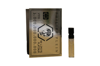 Philipp plein No Limits Platinum, Eau De Parfum, per uomo, 1,5 ml *Fiala