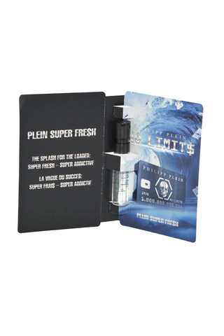 Philipp plein No Limits Super Fresh, Eau De Toilette, per uomo, 1,5 ml *Fiala