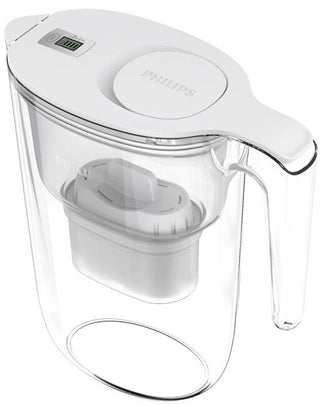 Philips Caraffa Filtrante Awp2943Wht, 3 Filtri Micro X-Clean Softening+