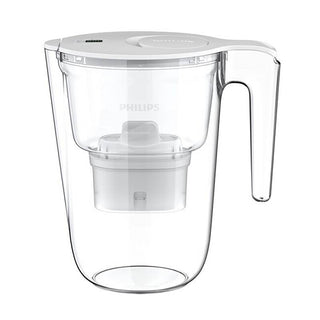 Philips Caraffa Filtrante Awp2953Wht, 3,4 L, 3 Filtri Micro X-Clean