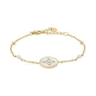 Pierre Lannier Bracciale Da Donna Placcato Oro Con Madreperla Tallia Bj24A1201