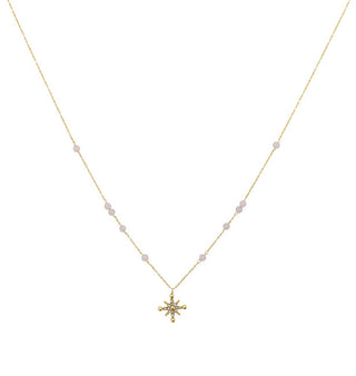 Pierre Lannier Collana Placcata Oro Con Perline Star Australe Bj22A0251