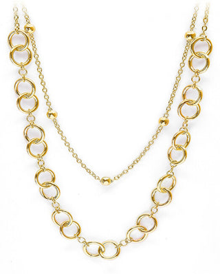 Pierre Lannier Seduction Bj02A9201 Collana Doppia Placcata Oro