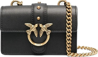 Pinko borsa a tracolla in pelle da donna 100064 A0F1 Z99Q