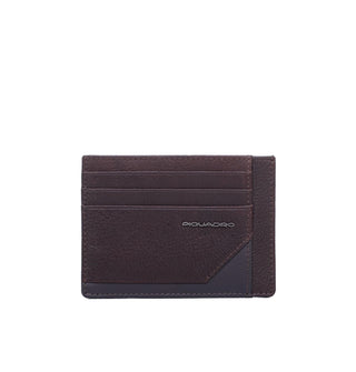 Piquadro, Tallin, portafoglio in pelle, da tasca, PP2762W108R, marrone, da uomo
