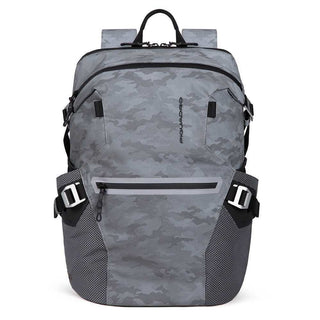 Piquadro, Plecak z tkaniny poliestrowej PQM Camo na laptopa i iPada, unisex, 32 x 41 x 16 cm