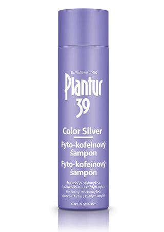 Plantur Phyto-caffeine shampoo Color Silver neutralizing yellow tones - 250 ml