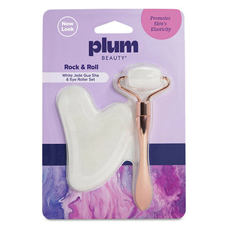 Plumbeauty Massage Roller e Gua sha Rock & Roll Set