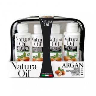 Natura Oil Pochette Viaggio Argan Mini Size 4 X 100 Ml