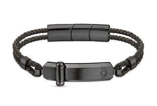 Police Double leather Bracciale da uomo PEAGB2211636