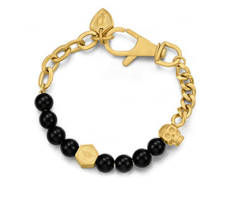 Police Fashion beaded Bracciale Vertex PEAGB2212113 - Length: 18 cm