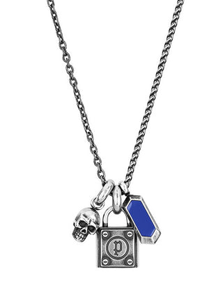 Police da uomo steel Collana con pendants Rock Rebel PEJGN2009011