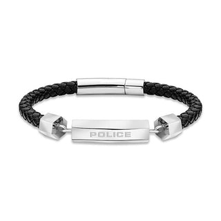 Police Stylish leather hardware Bracciale PEAGB2119634