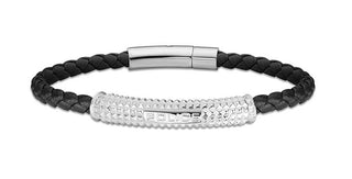 Police Bracciale In Pelle Senza Tempo Hardware Peagb2214901