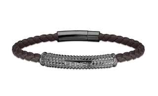 Police Stylish leather Bracciale Hardware PEAGB2214903