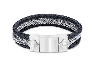 Police Stylish leather Bracciale da uomo Lance PEAGB2119803