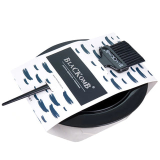 Poniks Blackomb Set per la colorazione dei capelli ciotola antiscivolo + pennello 5 cm
