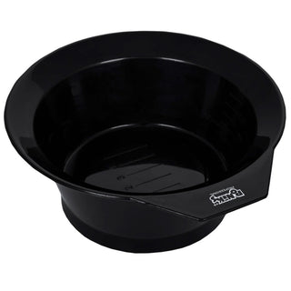 Poniks BM029 Ciotola per miscelare la tintura per capelli con manico e graduazione, nera