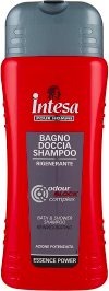 Intesa Pour Homme Bagno Doccia Shampoo Rigenerante Odour Block Complex Essence Power 500 Ml