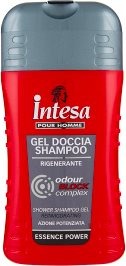 Intesa For Men Gel Doccia Shampoo Rigenerante Odour Block Complex Essence Power 250 Ml