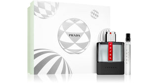 Prada Luna Rossa Carbon gift set EDT 100 ml a miniature EDT 10 ml