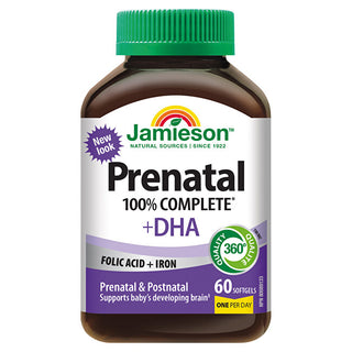 Jamieson Prenatal Complete con DHA e EPA 60 capsule