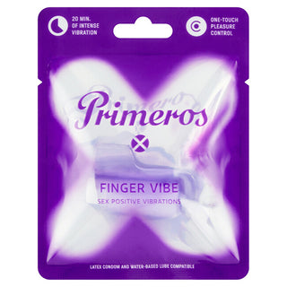 Primeros Vibrating thimble Finger Vibe 1 pc.